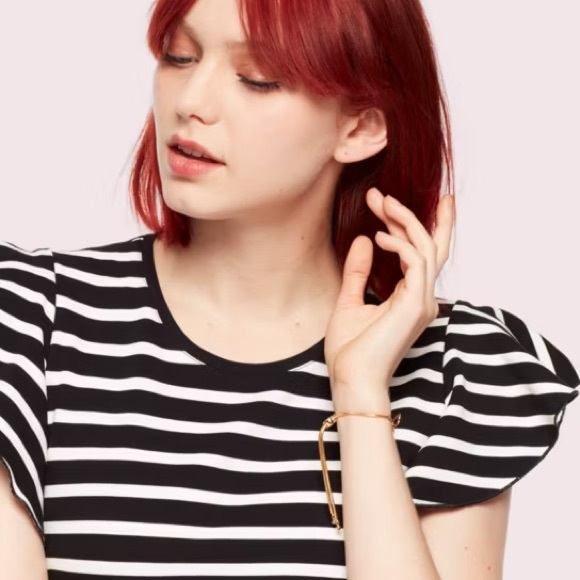 KATE SPADE Heavy Metals Bow Slider Bracelet - WBRUF627 - Picture 5 of 5